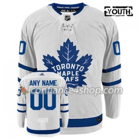Adidas Maillot de Hockey Toronto Maple Leafs Blank Personnaliser Blanc Authentic - Enfant